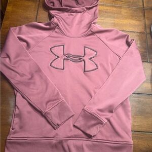 Under Armour Pink Hoodie Sweatshirt